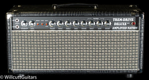 Amplified Nation Trem Drive Deluxe Head Black Croc / Check