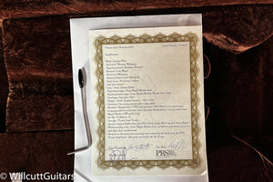 2020 PRS Private Stock #8322 Santana Retro Santana Yellow