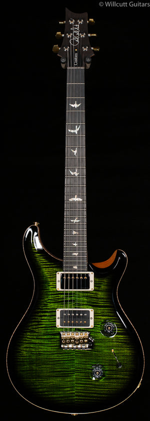 2020 PRS Wood Library Custom 24 "Fatback" Jade Smokeburst Artist Top Flamed Maple Neck