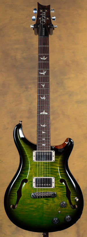 2021 PRS Hollowbody II Custom Color Eriza Verde Smokeburst