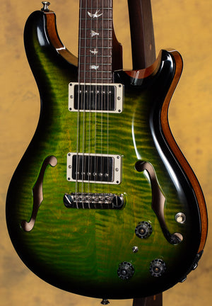 2021 PRS Hollowbody II Custom Color Eriza Verde Smokeburst