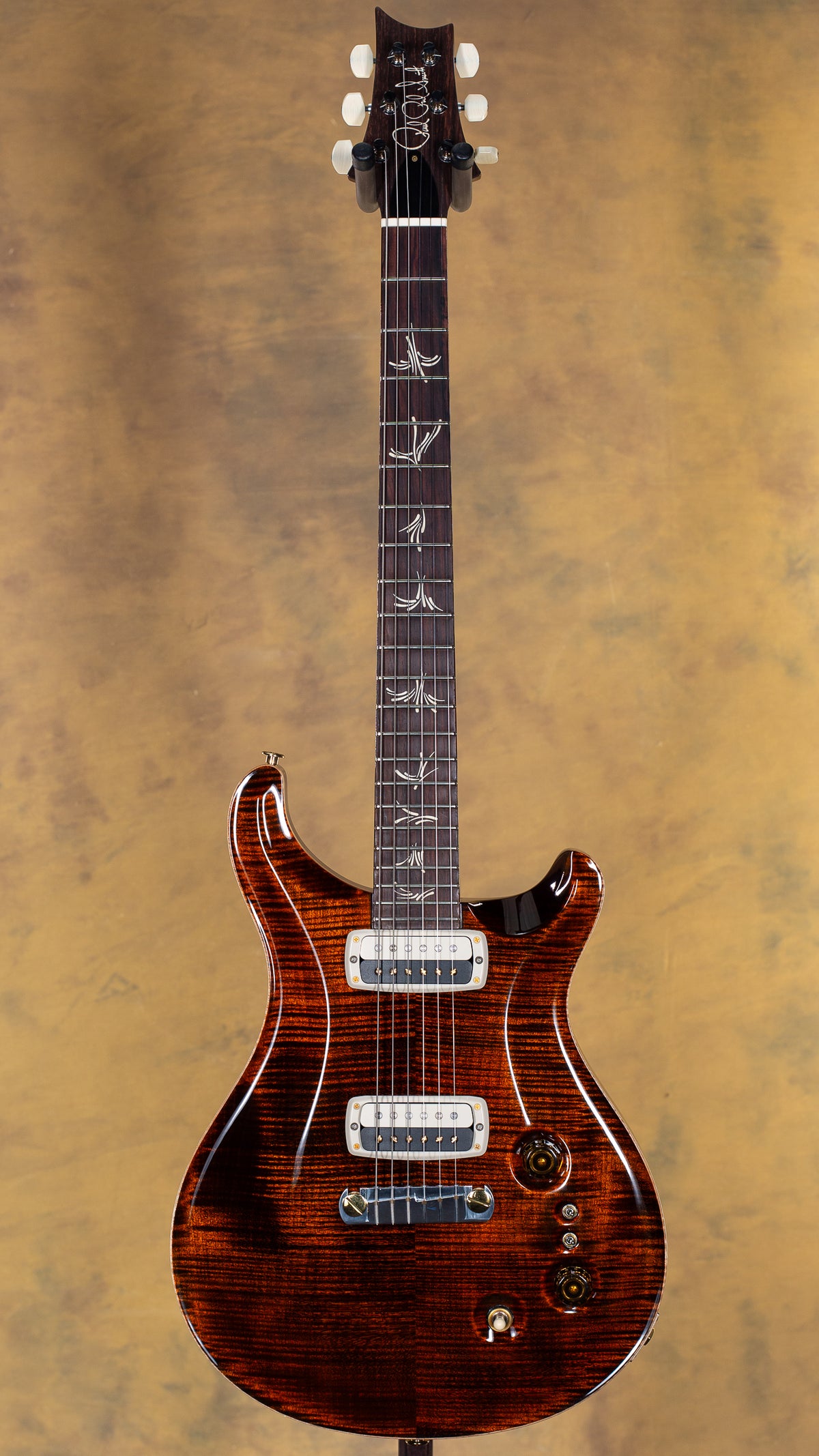 2022 PRS Paul's Guitar Orange Tiger 10 Top