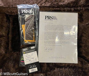 PRS Wood Library McCarty 594 Livingston Lemon Drop 10 Top Brazilian Rosewood (732)