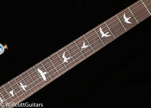 PRS Wood Library Studio Faded Blue Jean 10 Top Torrefied Maple Neck (845)