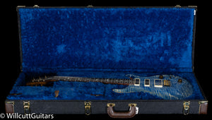 PRS Wood Library Studio Faded Blue Jean 10 Top Torrefied Maple Neck (847)