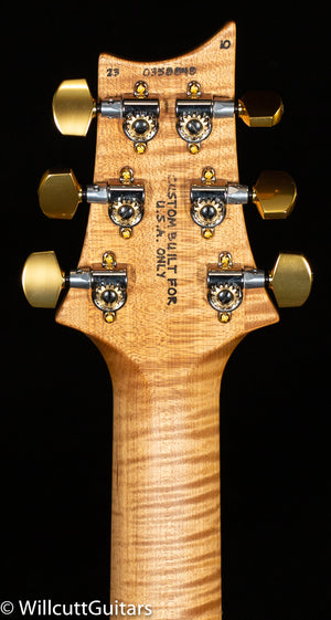 PRS Wood Library Studio Black Gold Burst 10 Top Torrefied Maple Neck (848)