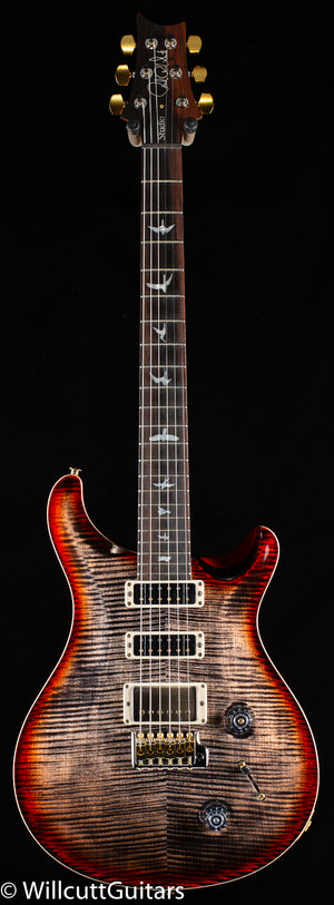 PRS Wood Library Studio Charcoal Cherry Burst 10 Top Torrefied Maple Neck (849)