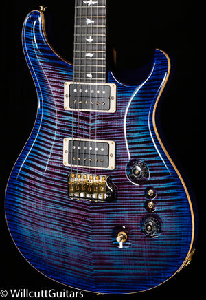 PRS Wood Library Custom 24-08, Violet Blue Burst 10 Top Rosewood Neck (949)