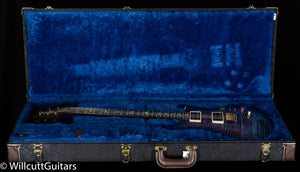 PRS Wood Library Custom 24-08, Violet Blue Burst 10 Top Rosewood Neck (949)