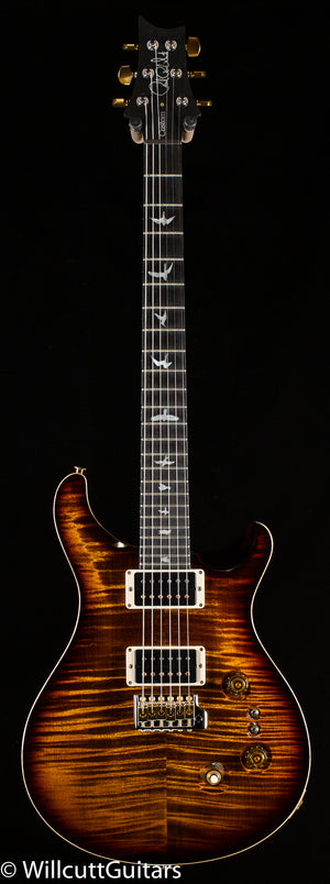 PRS Wood Library Custom 24-08 Black Gold Burst 10 Top Rosewood Neck (950)