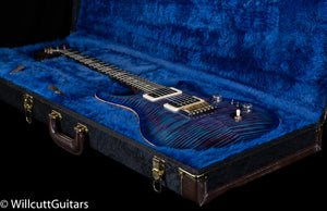 PRS Wood Library Custom 24-08 Violet Blue Burst 10 Top Rosewood Neck (951)