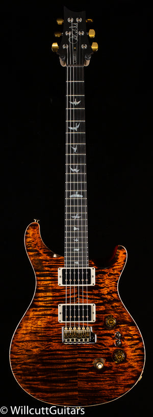 PRS Wood Library Custom 24-08 Orange Tiger 10 Top Rosewood Neck (953)