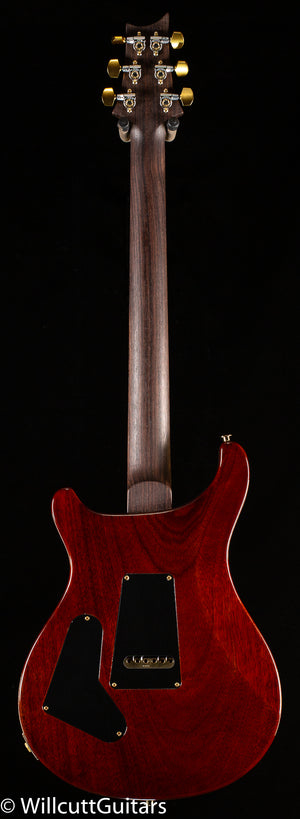 PRS Wood Library Custom 24-08 Orange Tiger 10 Top Rosewood Neck (953)