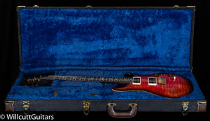 PRS Wood Library Custom 24-08 Blood Orange Smokeburst 10 Top Rosewood Neck (954)