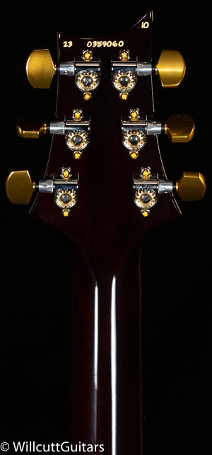 PRS Custom 24 Black Gold Wraparound 10 Top (060)