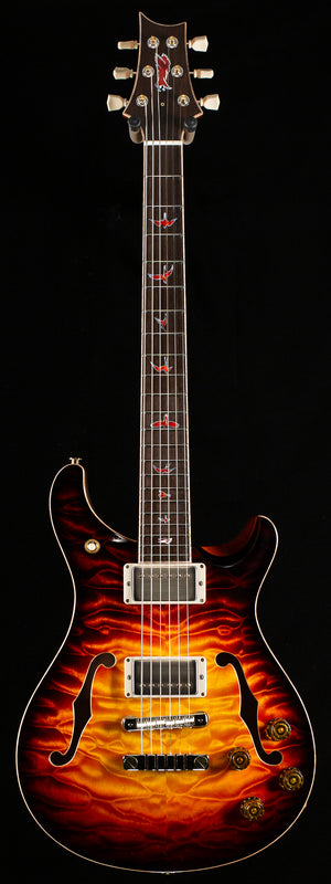 PRS Private Stock 10256 Archtop II 594 Electric Tiger Glow Smokeburst (975)
