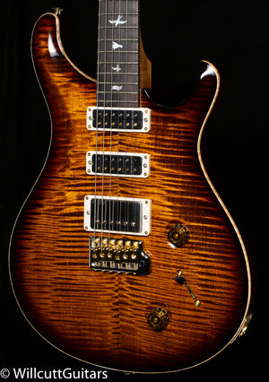 PRS Wood Library Studio Black Gold Burst 10 Top Torrefied Maple Neck (062)