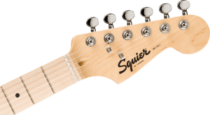 Fender Squier Mini Stratocaster, Maple Fingerboard, White Pickguard, California Blue (403)