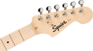 Fender Squier Mini Stratocaster, Maple Fingerboard, White Pickguard, Seafoam Green (094)