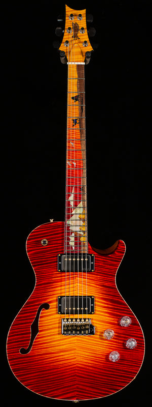 PRS Private Stock 11020 McCarty 594 Singlecut Semi-Hollow Trem Dragon's Breathe Glow Pyramid Inlay(153)