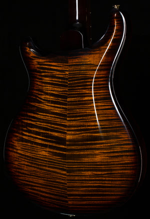 PRS Hollowbody II Piezo Black Gold Wraparound Burst 10 Top (829)