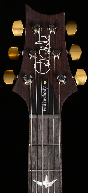 PRS Hollowbody II Piezo Black Gold Wraparound Burst 10 Top (829)