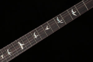 PRS Hollowbody II Piezo Black Gold Wraparound Burst 10 Top (829)