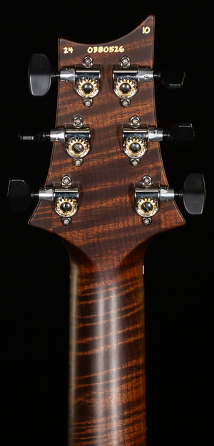 PRS Wood Library Custom 24 Floyd Grey Black Fade 10 Top Torrefied Maple Neck (526)