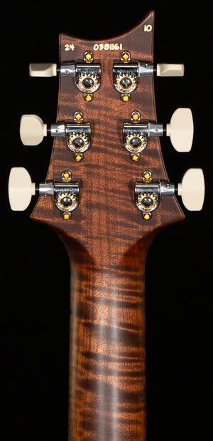 PRS Wood Library Custom 24 River Blue 10 Top Torrefied Maple Neck (161)