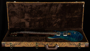 PRS Wood Library Custom 24 River Blue 10 Top Torrefied Maple Neck (161)
