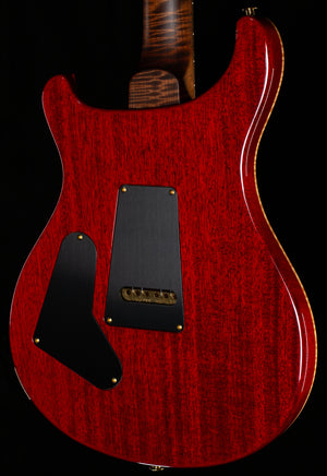 PRS Wood Library Custom 24 Blood Orange 10 Top Torrefied Maple Neck (163)