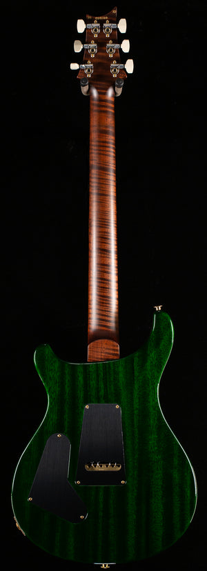 PRS Wood Library Custom 24 Jade Green Burst Quilt 10 Top Torrefied Maple Neck (166)