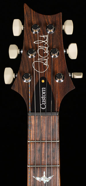 PRS Wood Library Custom 24 Jade Green Burst Quilt 10 Top Torrefied Maple Neck (166)