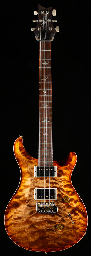 PRS Wood Library Custom 24 Autumn Sky Quilt 10 Top Torrefied Maple Neck (167)