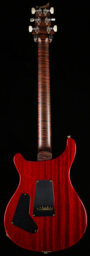 PRS Wood Library Custom 24 Blood Orange Quilt 10 Top Torrefied Maple Neck (814)