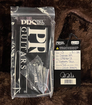 PRS Wood Library Custom 24 Tiger Red Quilt 10 Top Torrefied Maple Neck (612)