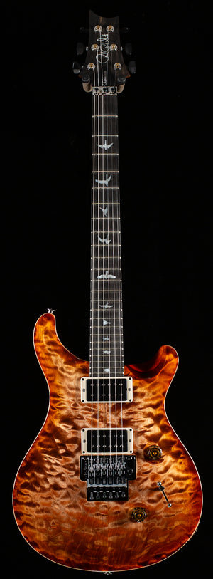 PRS Wood Library Custom 24 Floyd Autumn Sky Quilt 10 Top Torrefied Maple Neck (302)