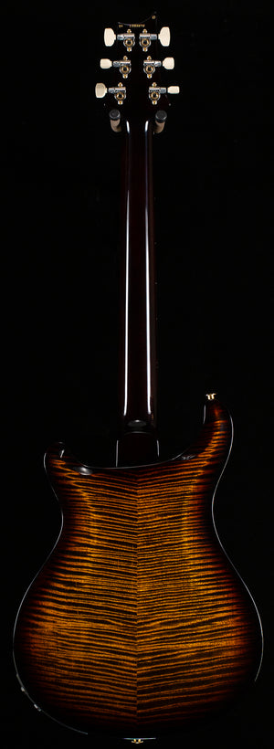 PRS Hollowbody II Piezo Black Gold Wraparound Burst 10 Top (575)