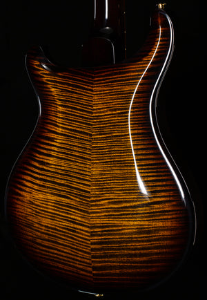 PRS Hollowbody II Piezo Black Gold Wraparound Burst 10 Top (575)