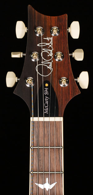 PRS Wood Library McCarty 594 Hollowbody II Livingston Lemon Drop Torrefied Maple Neck Brazilian Rosewood 10 Top (408)