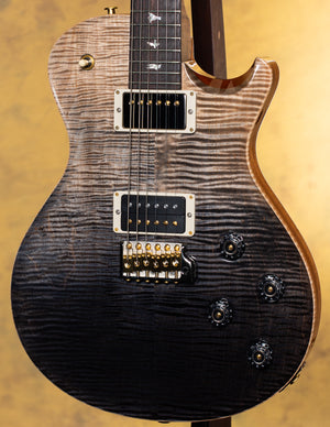 2024 PRS Wood Library Tremonti Grey Black Fade 10 Top Torrefied Flamed Maple Neck