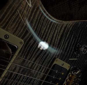 2024 PRS Wood Library Tremonti Grey Black Fade 10 Top Torrefied Flamed Maple Neck