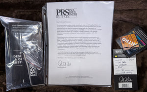 PRS Wood Library Willcutt Exclusive DGT Korina Neck Charcoal 10 Top (278)