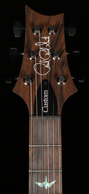 PRS Wood Library Willcutt Exclusive Custom 24-08 Rosewood Neck Cobalt Blue Quilt 10 Top Satin Finish (626)