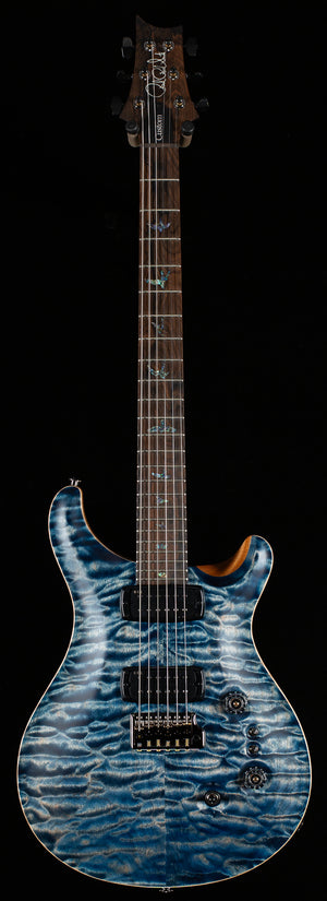 PRS Wood Library Willcutt Exclusive Custom 24-08 Rosewood Neck Faded Whale Blue Quilt 10 Top Satin Finish (627)