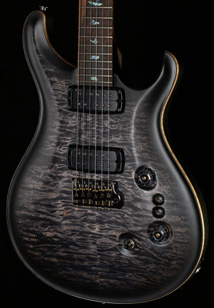 PRS Wood Library Willcutt Exclusive Custom 24-08 Rosewood Neck Charcoal Burst Quilt 10 Top Satin (628)