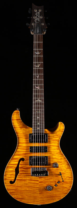 PRS Wood Library Willcutt Exclusive Special Semi-Hollow Santana Yellow 10 Top (925)