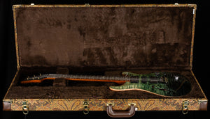 PRS Wood Library Willcutt Exclusive Special Semi-Hollow Trampas Green Fade 10 Top (926)