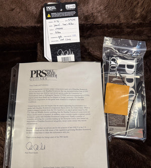 PRS Wood Library Willcutt Exclusive Special Semi-Hollow 10 Top McCarty Tobacco Sunburst (930)