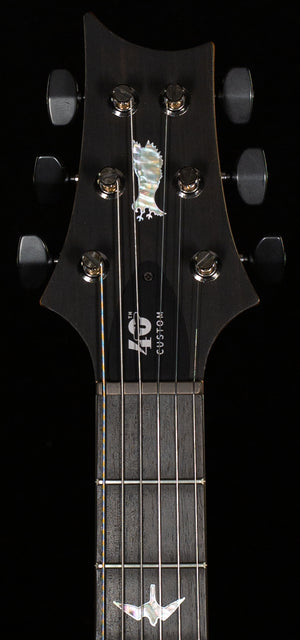 PRS 40th Anniversary Custom 24 Satin Figured Mango Top Charcoal (084)